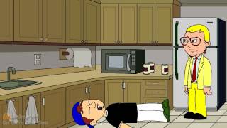 Codi Sleeps In The Kitchen And Gets Grounded