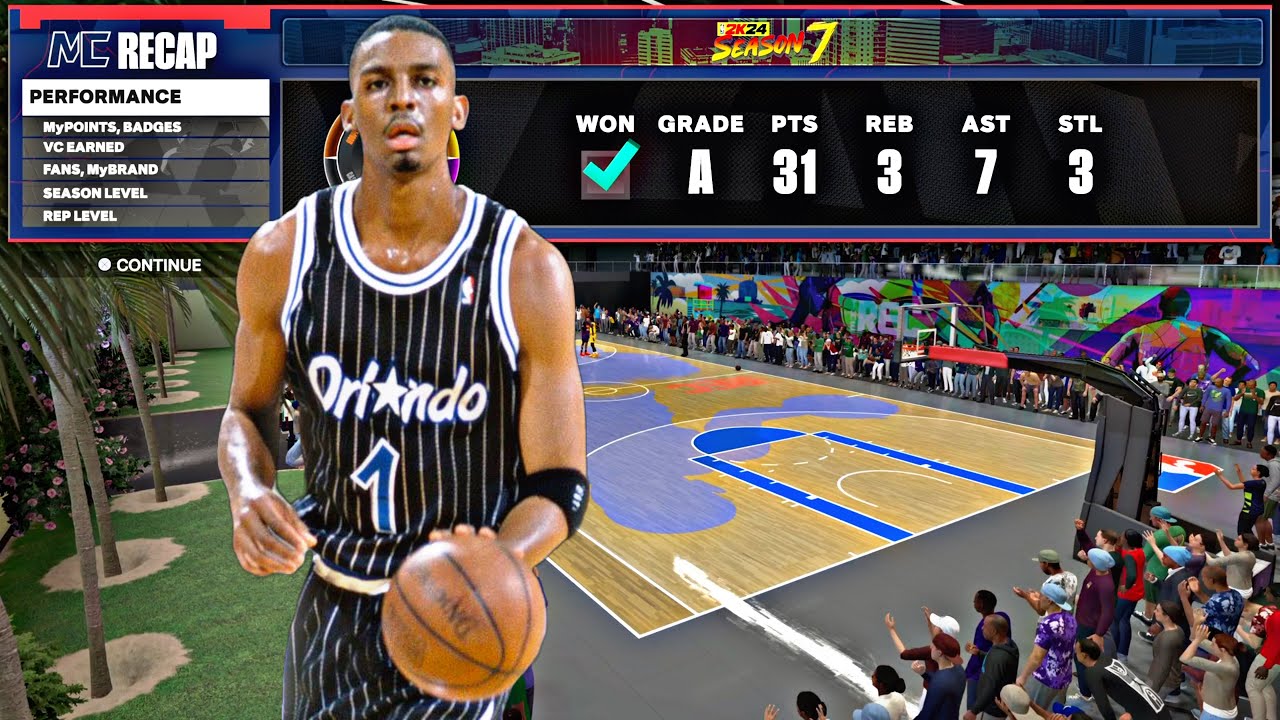 BEST 6'8 POINT GUARD BUILD ON NBA 2K24 NEXT GEN PLAYING SHOOTING GUARD ...