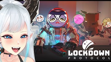 The gang gets SUS in Lockdown Protocol