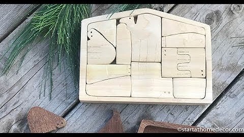 DIY Nativity Puzzle