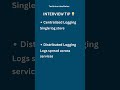 Centralized Logging vs Distributed Logging Explained | Microservices Interview Question