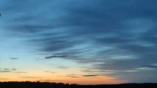 Vilnius Sunrise timelapse