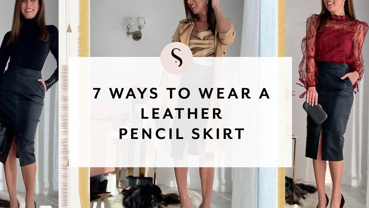 10 Ways to Wear Leather Pants - Sydne Style