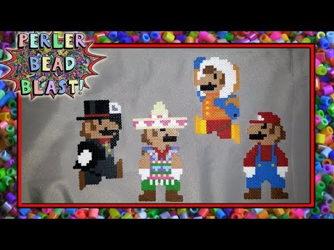 Perler Bead Blast Super Mario Odyssey Youtube