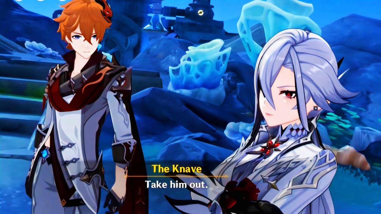 Arlecchino And Childe Fight together for Nod Krai | P4 | Genshin Impact | Luna IV | Archon Quest