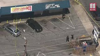 Man shot when gunman opens fire at Atlanta supermarket, police say