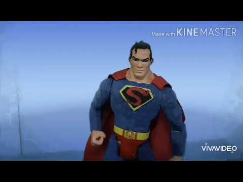 Superman papercraft action figure - YouTube
