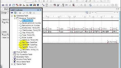 44  Crystal ReportsXI  Fields Dimensions Metrics 1   User Defined Fields