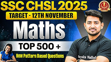 SSC CHSL Maths Classes 2025 | SSC CHSL Maths Expected Question | SSC CHSL Maths by Ravinder Sir