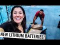 Sailboat Work ⛵ Finally Lithium Batteries For Our Off Grid Catamaran Ep. 59