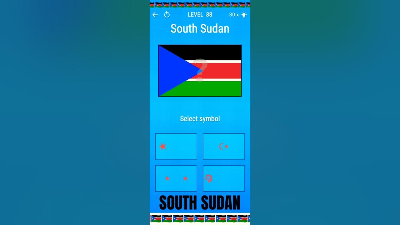 Geography flag trivia SOUTH SUDAN 🇸🇸 geography YouTube