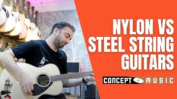 Nylon String Vs Steel String Guitars?