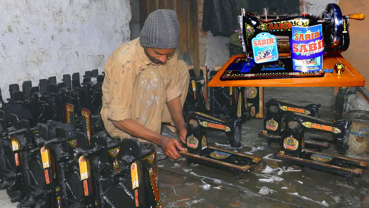 Sabir Machine Incredible Process of Making SABIR Sewing Machine - YouTube