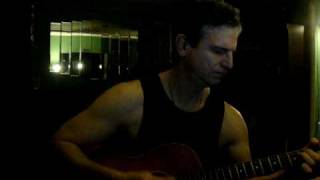 Video thumbnail of "Waylon Jennings (cover by Mikey8view) Slow Rollin' Low"