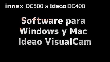 (En español)  Introducción del software para la cámara de documentos Ideao VisualCam