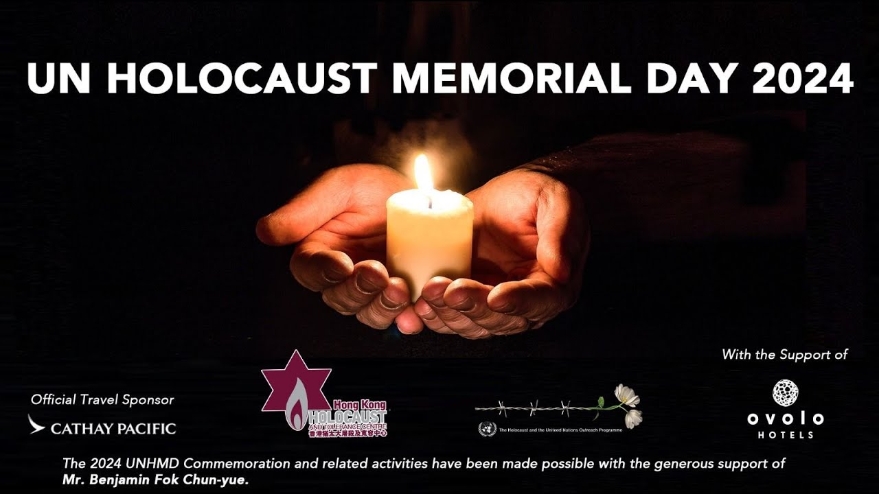 UN Holocaust Memorial Day Commemoration 2024 - YouTube