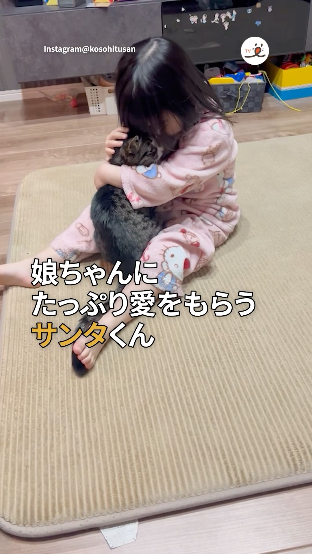A senior cat who is obedient to children 🥹 | PECO - YouTube
