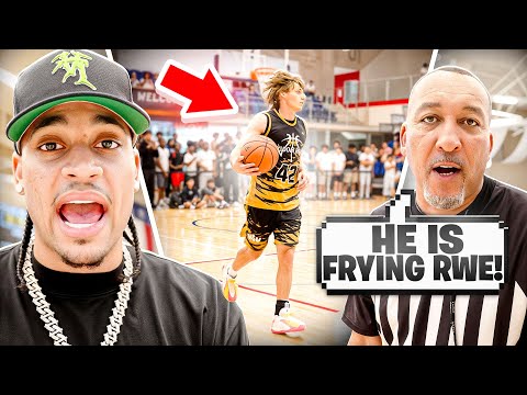 THIS 5’7 WHITE BOY DROPPED 40 POINTS ON MY AAU TEAM..
