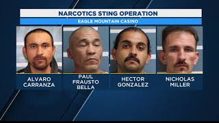 Seven people arrested for selling meth at Eagle Mountain Casino