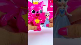 ASMR Toy Unboxing | Frozen Elsa Disney Princess &amp; Pinkfong Ambulance Doctor Playset Relaxing #Shorts