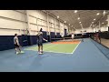 New RPM Q2. 4.5 Pickleball. Dinks, Resets/Drives at Dill Dinkers, Delaware. Dan/Matt vs Jeremy/Vin 3