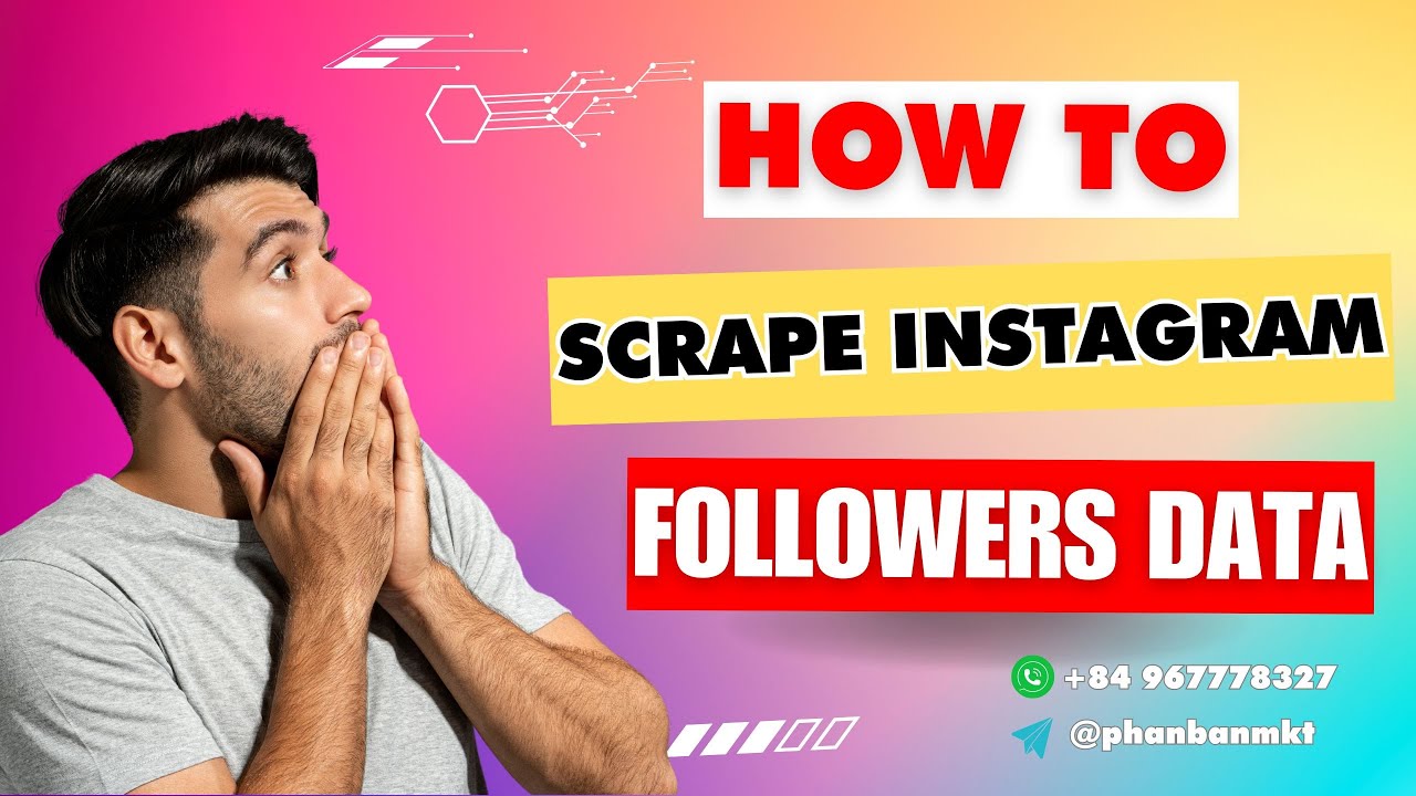 How to Scrape Instagram Followers Data to Build a Targeted Lead List