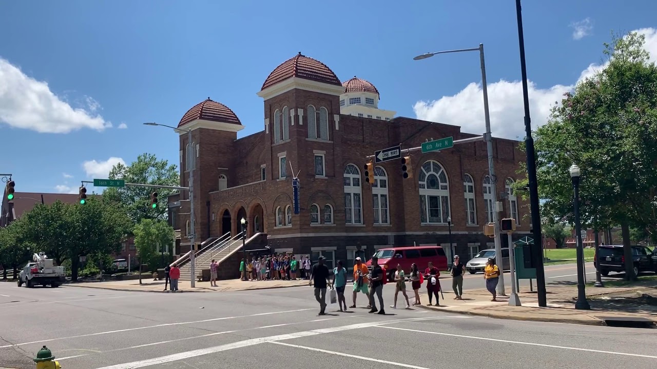 Visit to 16th Street Baptist Church in Birmingham Alabama