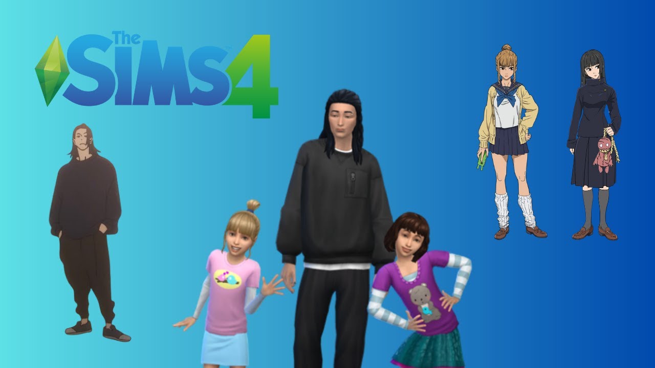 JujutsukaiSIMS Episode 10 - Geto and the Girls