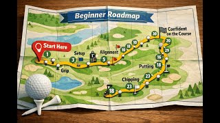 Posture & Setup in 60 Seconds (Your Swing Starts Here) | Beginner Golf Roadmap