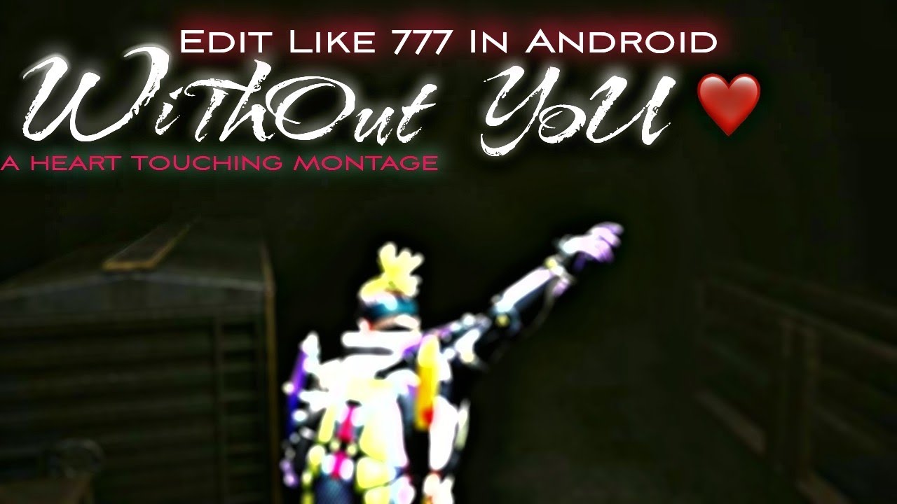 JONY, Hammali & Navai - Without You 😔🥀 | BEST EDIT PUBGM MONTAGE | Android Edit Like 777