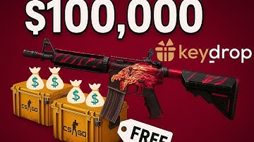 THE $25,000 VS KEYDROP ROAD TO $100,000!! KEY-DROP PROMO CODE/FREE MONEY