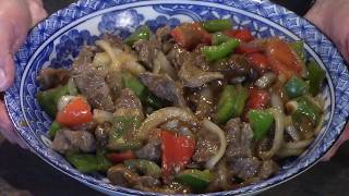 Chinese Restaurant Style Pepper Steak