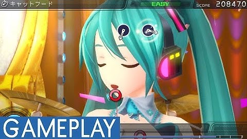 Hatsune Miku: Project DIVA f PS Vita (Intro + Cat Food Song)