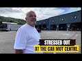 Stressed out at the car mot centre