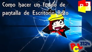 Tutorial: Como hacer un fondo de pantalla de Escritorio Roto en PowerPoint | PacoCityLoquendero 3124 screenshot 3