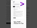 Accenture ASE Hiring... #offcampus #accenture #trending