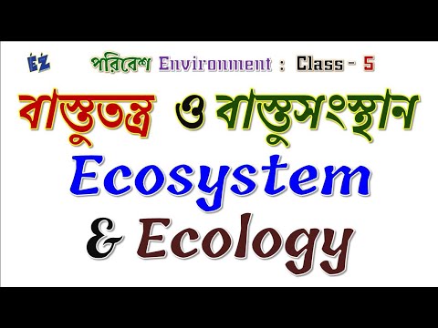 Ecosystem বাস্তুতন্ত্র ও  Ecology বাস্তুসংস্থান » EVS Class: 5