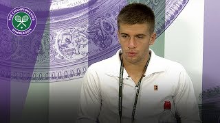 Wimbledon 2018 | Borna Coric discusses his early exit Content