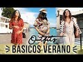 SUMMER LOOKS | BÁSICOS de VERANO e IDEAS de OUTFITS y despedida | @ModaJustCoco