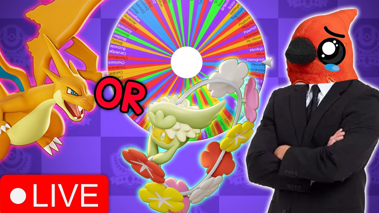 chat picks my Pokemon from a wheel in UNITE | !index !discord !avatars