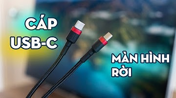 Cẩn thận khi mua cáp USB-C dùng màn hình rời