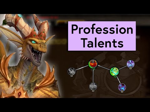 Talent Trees for Professions in Dragonflight! A Look at Specializations