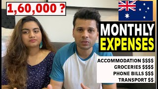 Cost Of  Living In Australia | Can You Survive ? | Monthly Expenses | Australia Couple I #ArteeVlogs