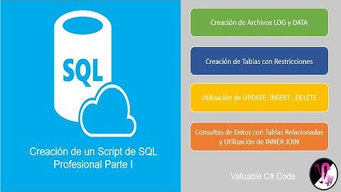 Creación de un script de base de datos Profesional (SQL Server) Parte I
