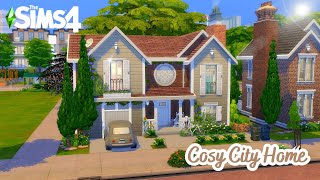 Cosy City Home  || The Sims 4 Speed Build || NO CC