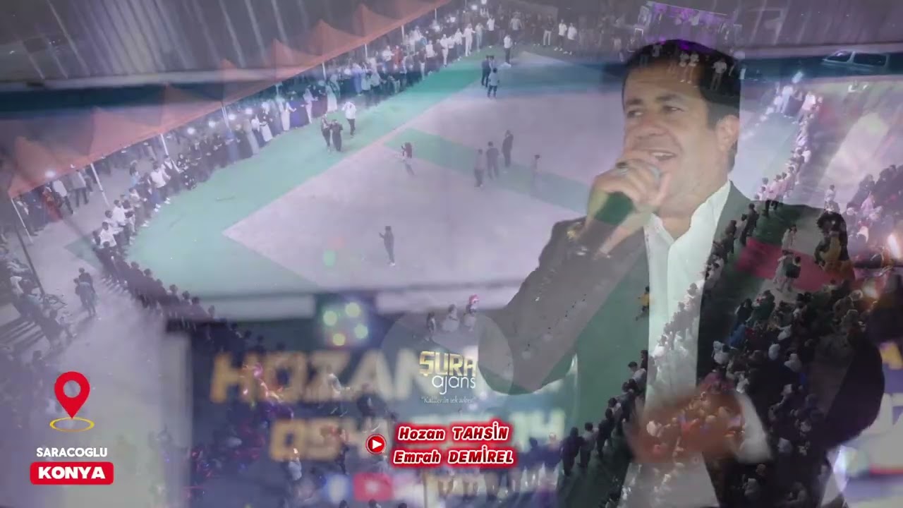 Hozan Tahsin Emrah Demirel Saraçoğlu KONYA Özay ailesinin düğünü 