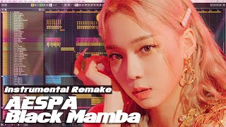 Download lagu [큐베이스] aespa -  Black Mamba Instrumental Remake Midi Copy / 에스파 블랙맘바 inst Mr 미디 카피