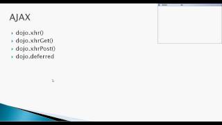 Javascript Toolkit   Dojo Tutorial for Beginners