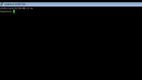 Linux - su Command - w3resource