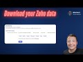 How to Back Up Your Data from Zoho CRM, Books, Analytics, and More